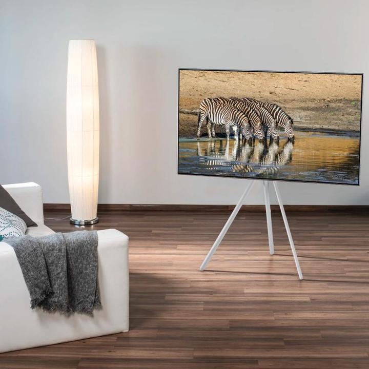 Produktbild Hama TV-Ständer, Staffelei freistehend, höhenverstellbar, 191 cm (75") bis 40 kg (75", 40 kg)