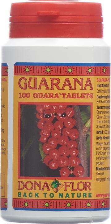 Immagine prodotto Guarana Fitgum Compressa masticabile (100 Pezzo/i, Pillole, 100 g)
