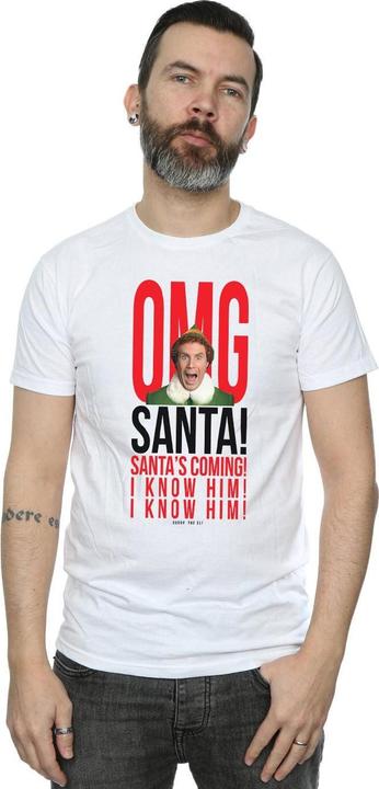 Produktbild Elf OMG Santa I Know Him TShirt (M)