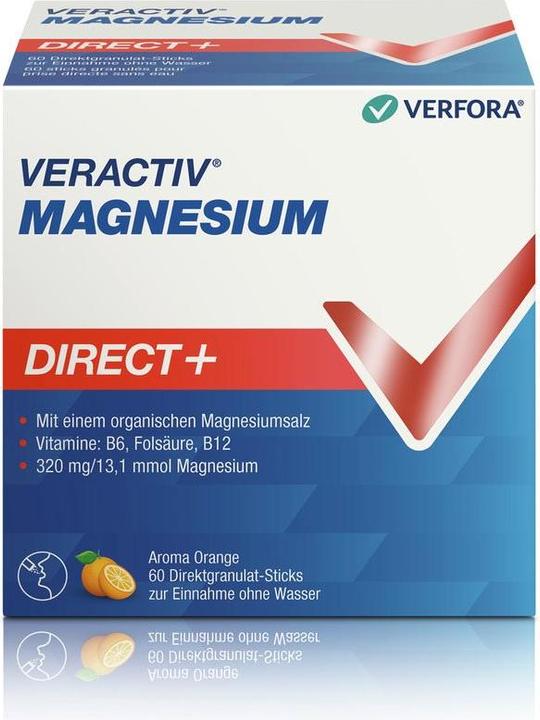 Veractiv Magnesium Direct+ (60 Stück, Stift, 185 g)