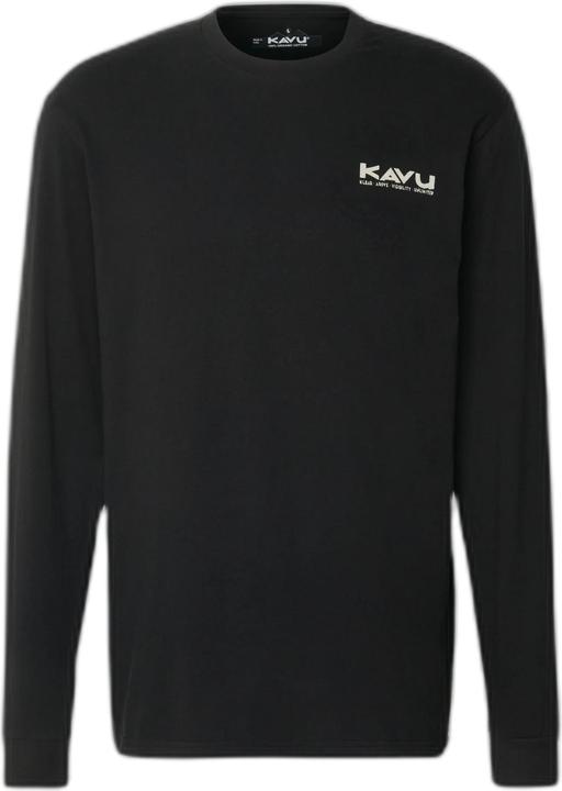 Actual product image Kavu ong seeve t-shirt etch art (L)