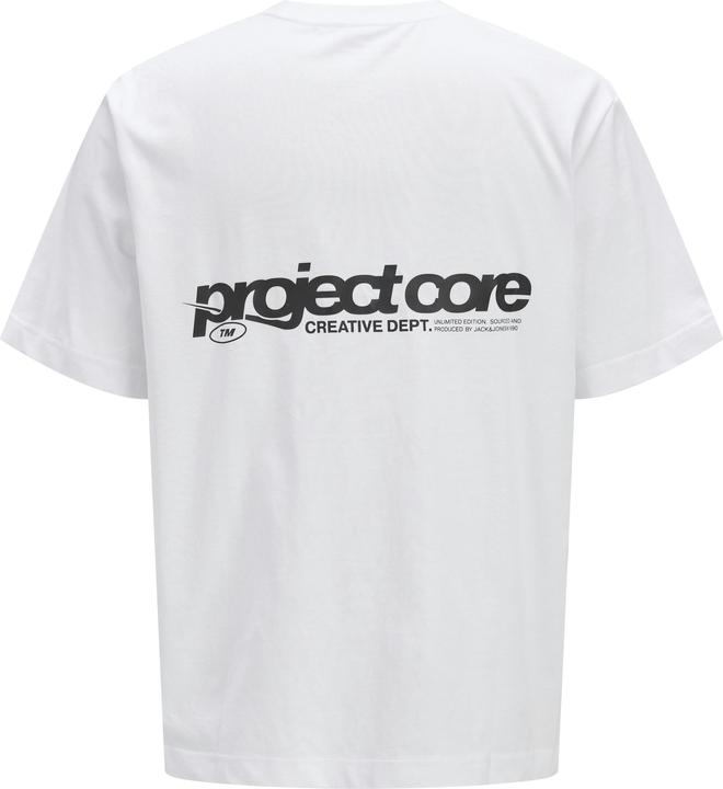 Produktbild Jack & Jones Rückenprint Rundhalsausschnitt T-shirt T-shirt (XS)