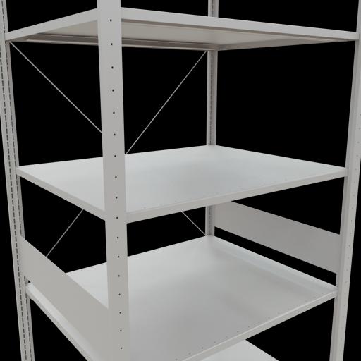Actual product image Schulte Lagertechnik MULTIplus150 basic racking system with cross braces