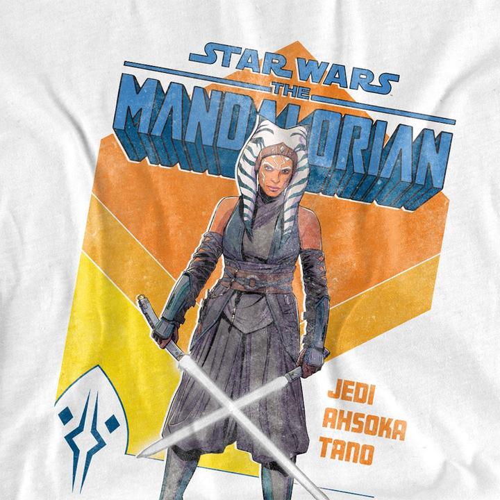 Actual product image Star Wars Unisex Adult Jedi Ahsoka T-Shirt (L)