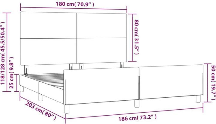 Image du produit VidaXL Alexandria (180 x 200 cm)