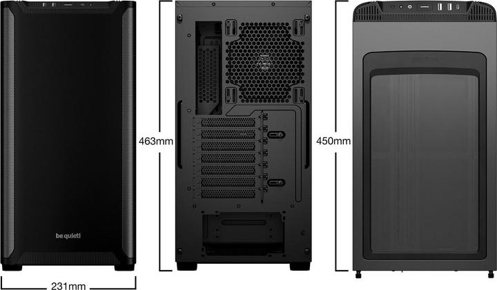Produktbild Kiebel Gaming PC Silent Nighthunter AMD Ryzen 5 5500, 16GB DDR4, NVIDIA RTX 3060 12 GB, 1TB SSD, Windows 11 (ATX)