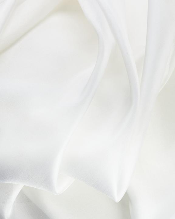 Immagine prodotto Ideen Sciarpa Pongé 05, bianca, 40x150 cm