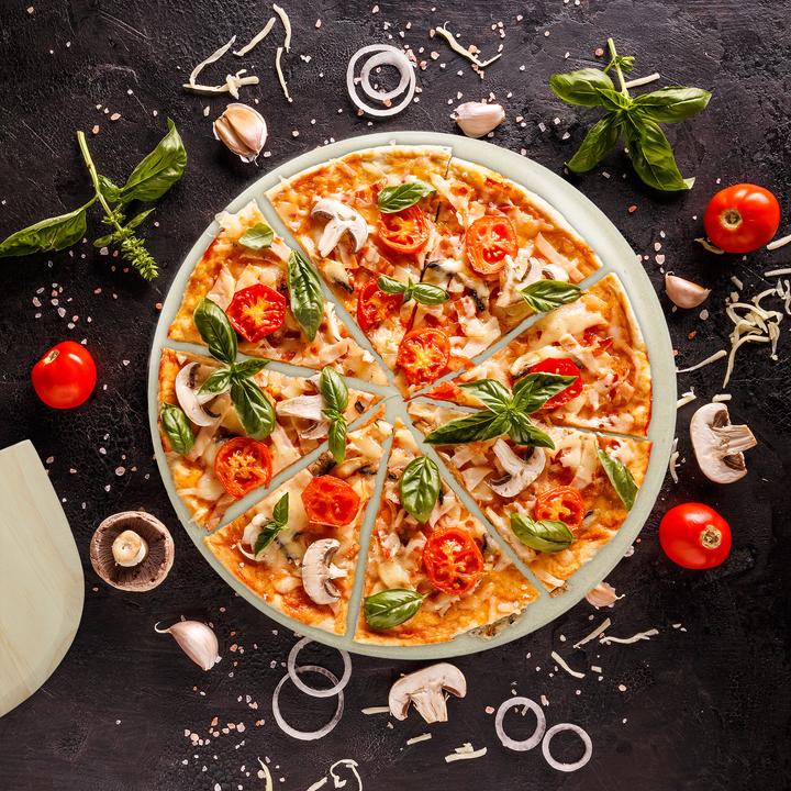 Produktbild Relaxdays Pizzastein Set