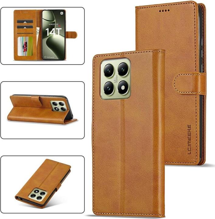 Immagine prodotto LC.Imeeke Xiaomi 14T - Cover in pelle (Xiaomi 14T)