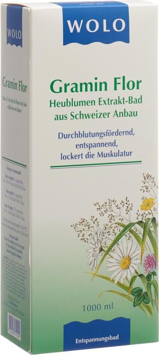 Produktbild Wolo Gramin Flor Heublumenbad 1000 (1000 ml, Badeöl)