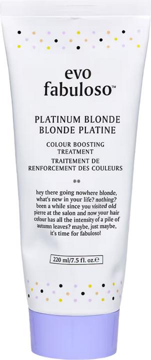 Immagine prodotto Evo Trattamento potenziatore del colore biondo platino Fabuloso (220 ml)