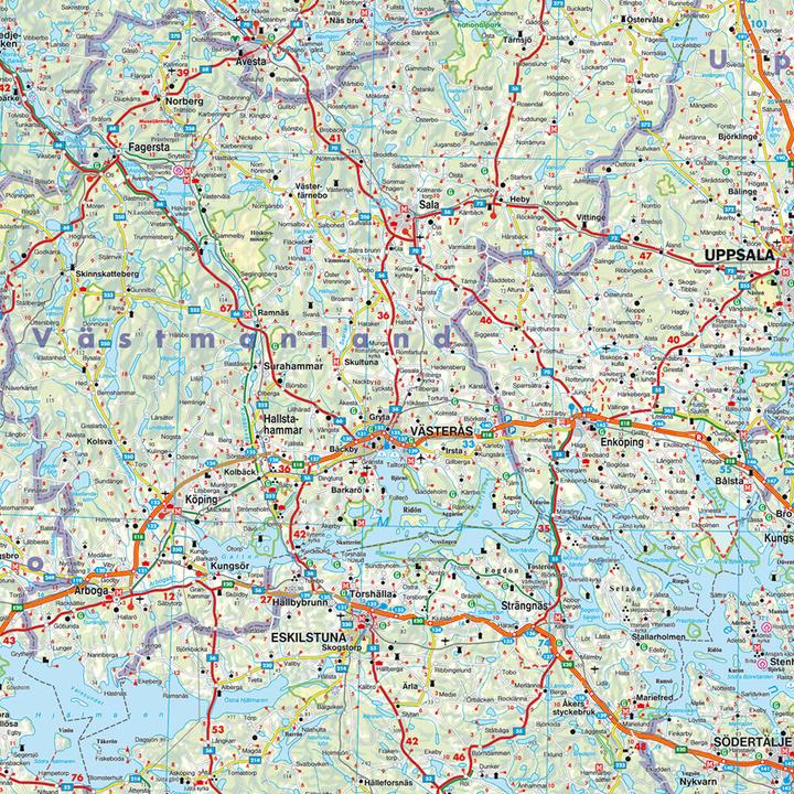 Immagine prodotto Mappa auto Freytag & Berndt Svezia