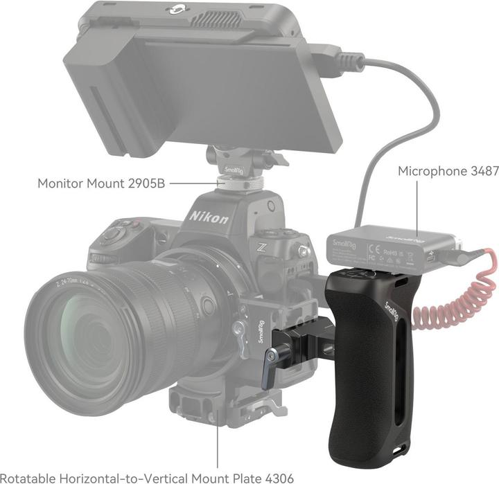 Image du produit SmallRig Poignée de maintien Arca-Type Side Handle 4416