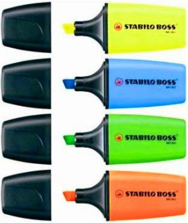 Image du produit STABILO Mini (Orange, Jaune, Vert, Bleu, 2 mm, 4 x)