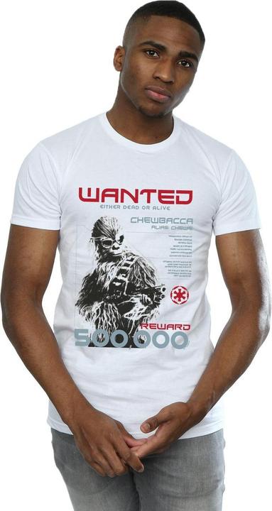 Image du produit Star Wars - T-shirt HAN SOLO CHEWIE WANTED - Homme (XL)