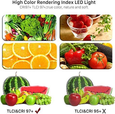 Immagine prodotto GVM Luci video a LED con supporto (Videocamera)