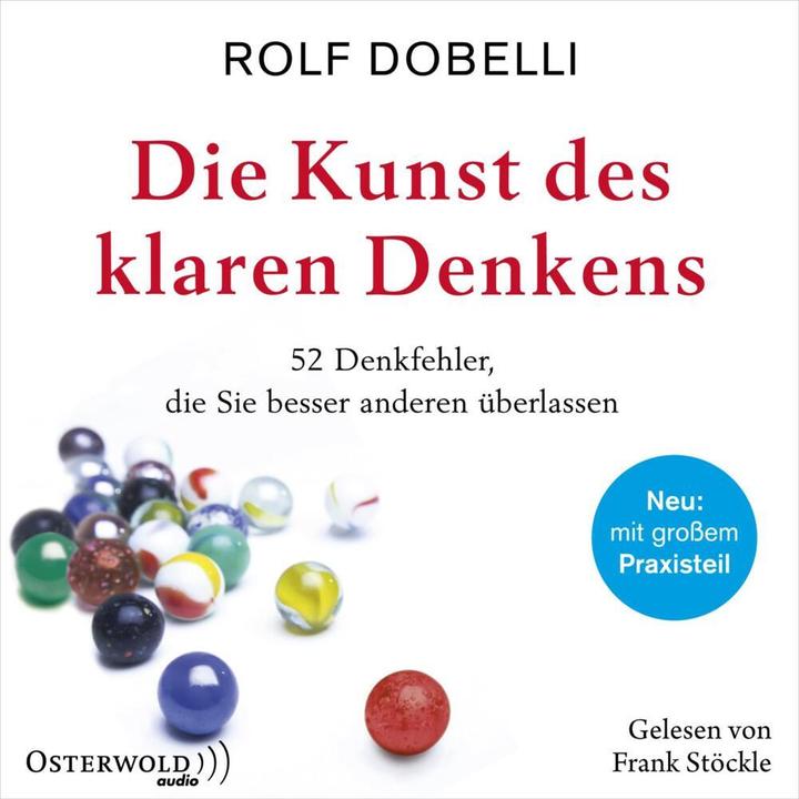Actual product image The art of clear thinking (Rolf Dobelli, Frank Stöckle, German)