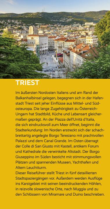 Image du produit Reiseführer Triest (Allemand, Matthias Jacob, 2025)