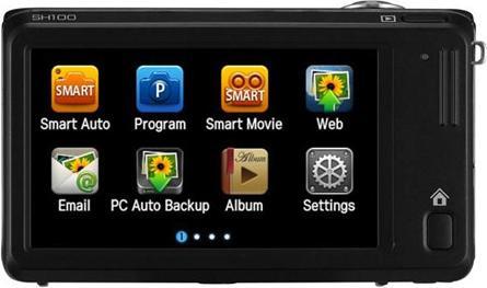 Immagine prodotto Samsung SH100, 14MP, 5xzoom, W-LAN, filmati HD, nero (1/2,3'')