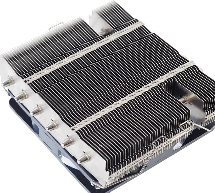 Actual product image Silverstone SST-NT06-PRO-V2 Nitrogon CPU Cooler (82 mm)