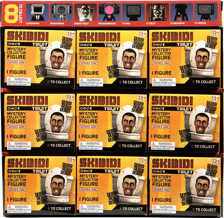 Image du produit Skibidi Toilet SKIBIDI Grandes figures de mystère dans PDQ