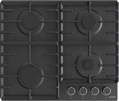 Immagine prodotto Gorenje G642AB nero rialzato da incasso a gas 4 zone