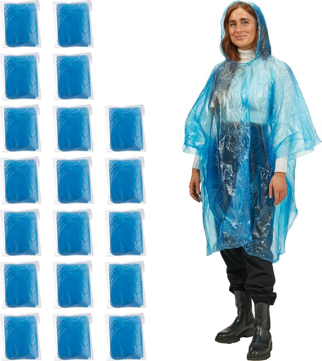 Relaxdays Regenponcho (One Size)