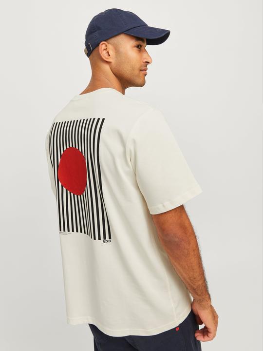 Actual product image Jack & Jones RDD Printed Round Neck T-shirt T-shirt (L)