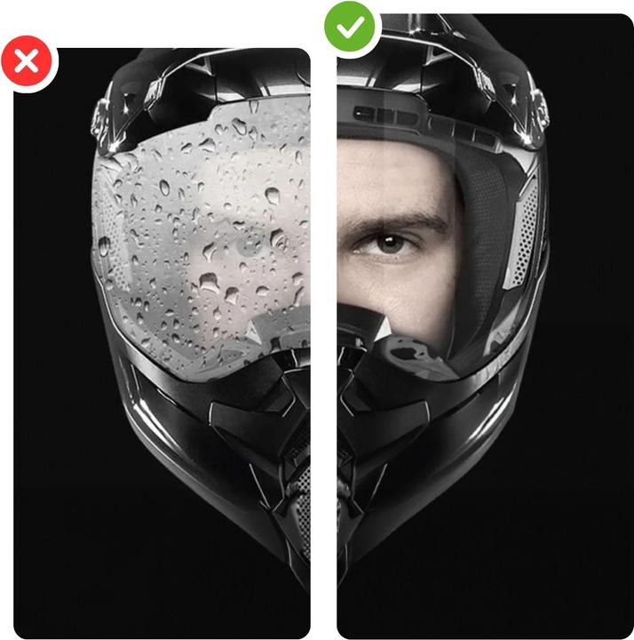 Immagine prodotto Hermex Pellicola antiappannamento per caschi da moto