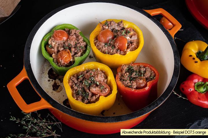 Produktbild Grillfürst Dutch Oven ohne Füsse - emailliert - DO12 - rot