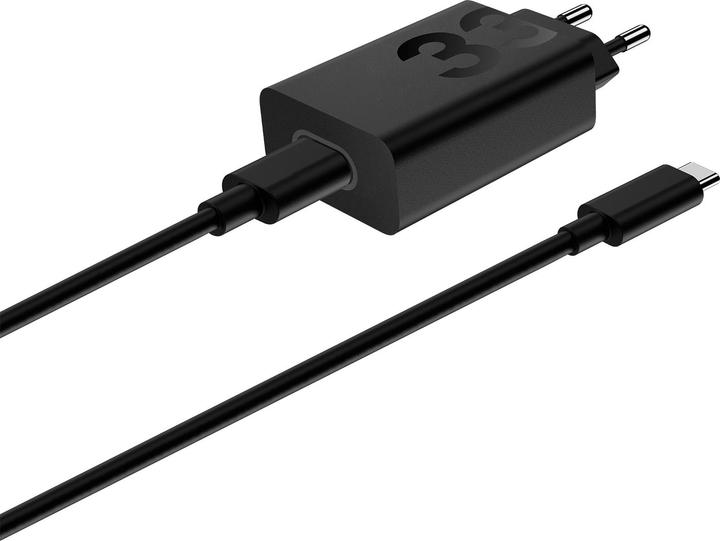 Produktbild Motorola TurboPower Wall Charger 33W USB-C 1m C-C cable Black (33 W)