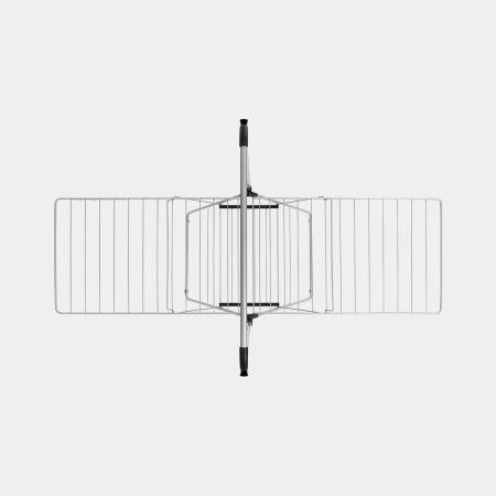 Actual product image Brabantia Drying rack 25 metres with clothes railMetallic (25 m)
