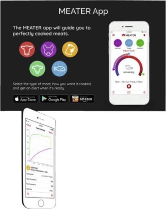 Produktbild Meater Smarter Fleisch-Thermometer Plus 2er Pack