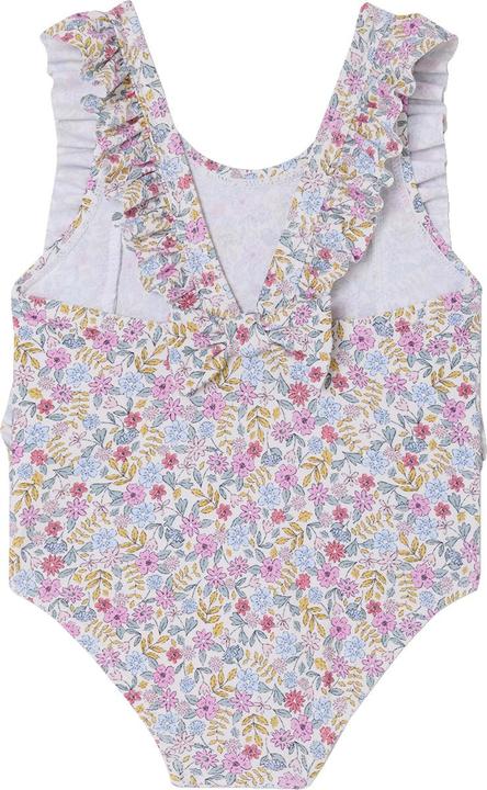 Produktbild Vertbaudet Mädchen Baby Badeanzug mit Volants, Blumenprint (92)
