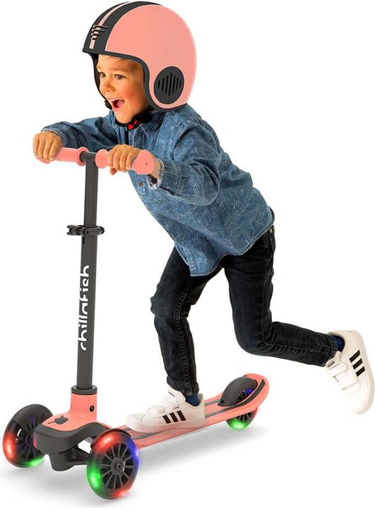 Image du produit Chillafish Scotti GLOW Trottinette à 3 roues avec frein et lumières LED
