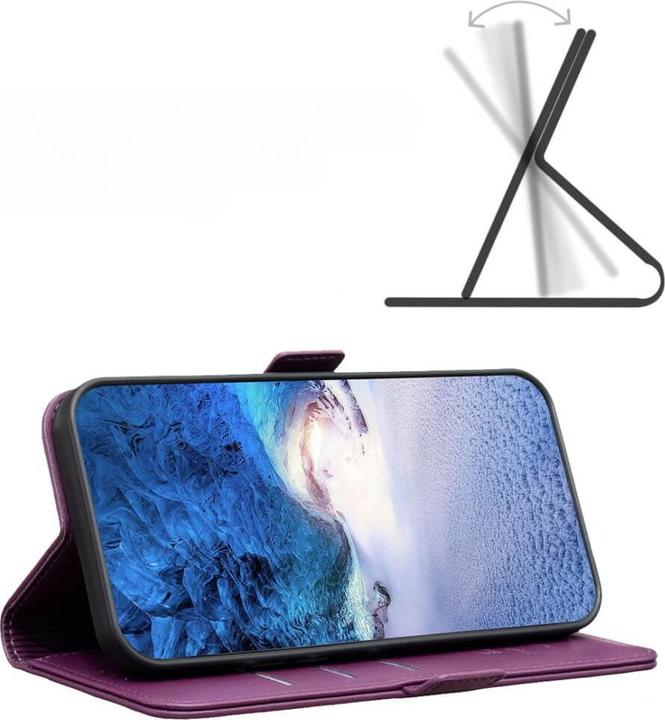 Produktbild Binfen Color Galaxy A15 - BINFEN Flip Case Hülle violett (Samsung Galaxy A15)