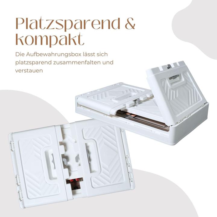 Immagine prodotto Hermex Modul-Set 45 Faltbox Vorratsschrank 1 Basis 1 Erweiterung (45 x 30 x 55 cm)