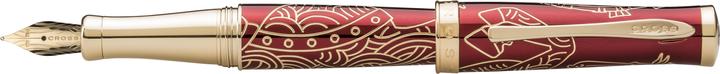 Produktbild Cross Sauvage Füller Rot Lack - 2014 Year of the Horse - Feder18 Kt (Rot)