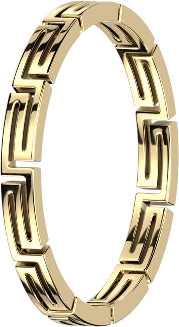 Image du produit Star Piercing Bague plaquée or Labyrinthe (67, Acier)