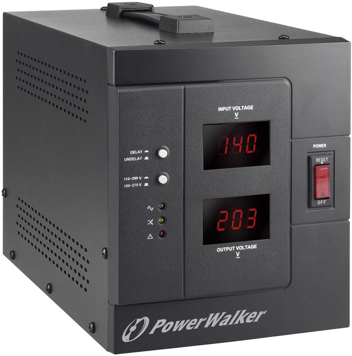Actual product image Powerwalker AVR 3000 SIV FR - 110-280 V - 3000 VA - 2400 W - 1 AC outputs - terminal - 95% (3000 VA, 2400 W)