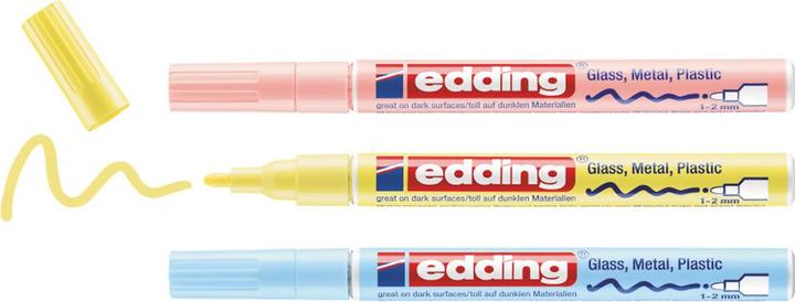 Produktbild Edding 751 - Lackmarker (Multicolor, 2 mm, 3 x)