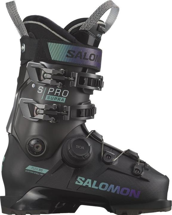 Actual product image Salomon S/Pro Supra Boa 95 W Gw Black Beluga Spearmint (15, 16, 17, 18, 19, 20, 21, 22, 23, 24, 25, 26, 27, 28, 29, 30, 31, 32, 33, 34, 35)