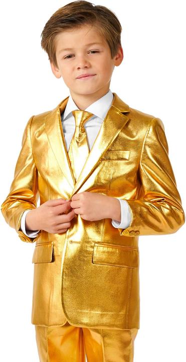 Produktbild OppoSuits Boys Groovy Gold Anzug für Kinder (92, 98)