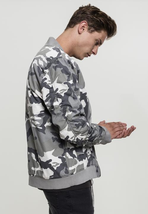 Produktbild Urban Classics Vintage Camo Cotton Bomber Jacket (L)