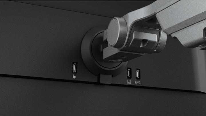 Actual product image Eizo 60.5cm (23,8") FLT 16:09 DP+USB-C IPS swivel arm black (1920 x 1080 pixels, 23.80")