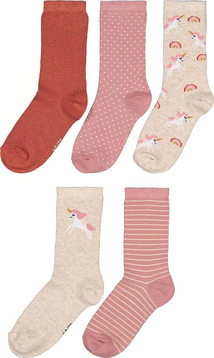 La Redoute Collections 5er-Pack Socken mit Einhorn-Motiven (5er Pack, 27, 30)