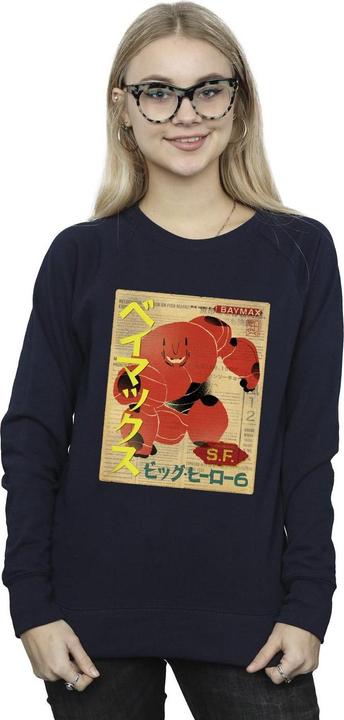 Produktbild Disney Big Hero 6 Baymax Baymax Newspaper Sweatshirt (XL)
