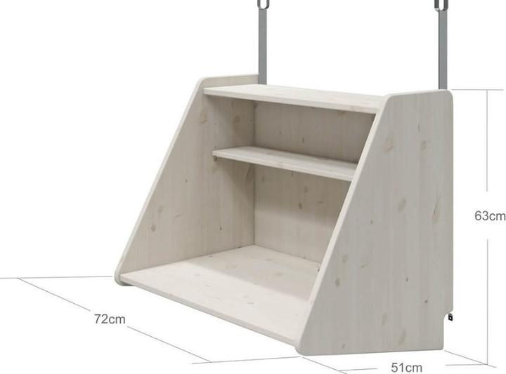 Actual product image Flexa Hanging desk Classic