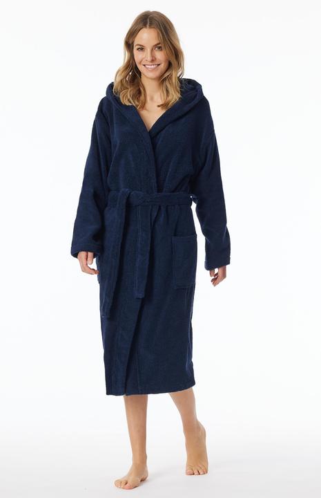 Produktbild Schiesser Essentials Bademantel mit Kapuze (XL)