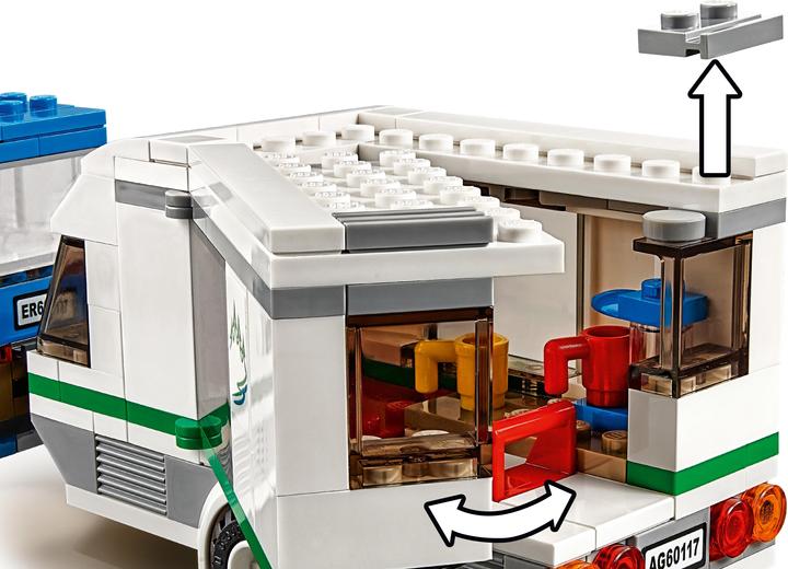 Produktbild LEGO City Van & Wohnwagen (60117, LEGO City)